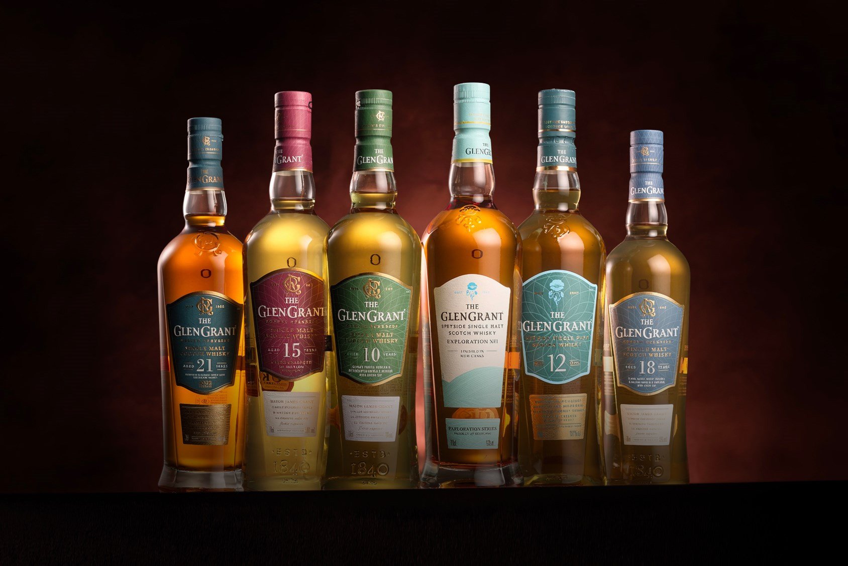 *COMPETITION* Glen Grant Whisky Collection (6) Ticket 70cl