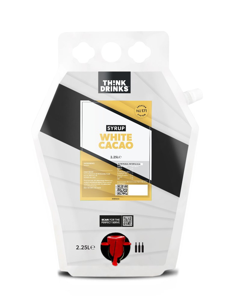 Think Drinks - White Cacao Syrup (2 x 2.25L) 450cl