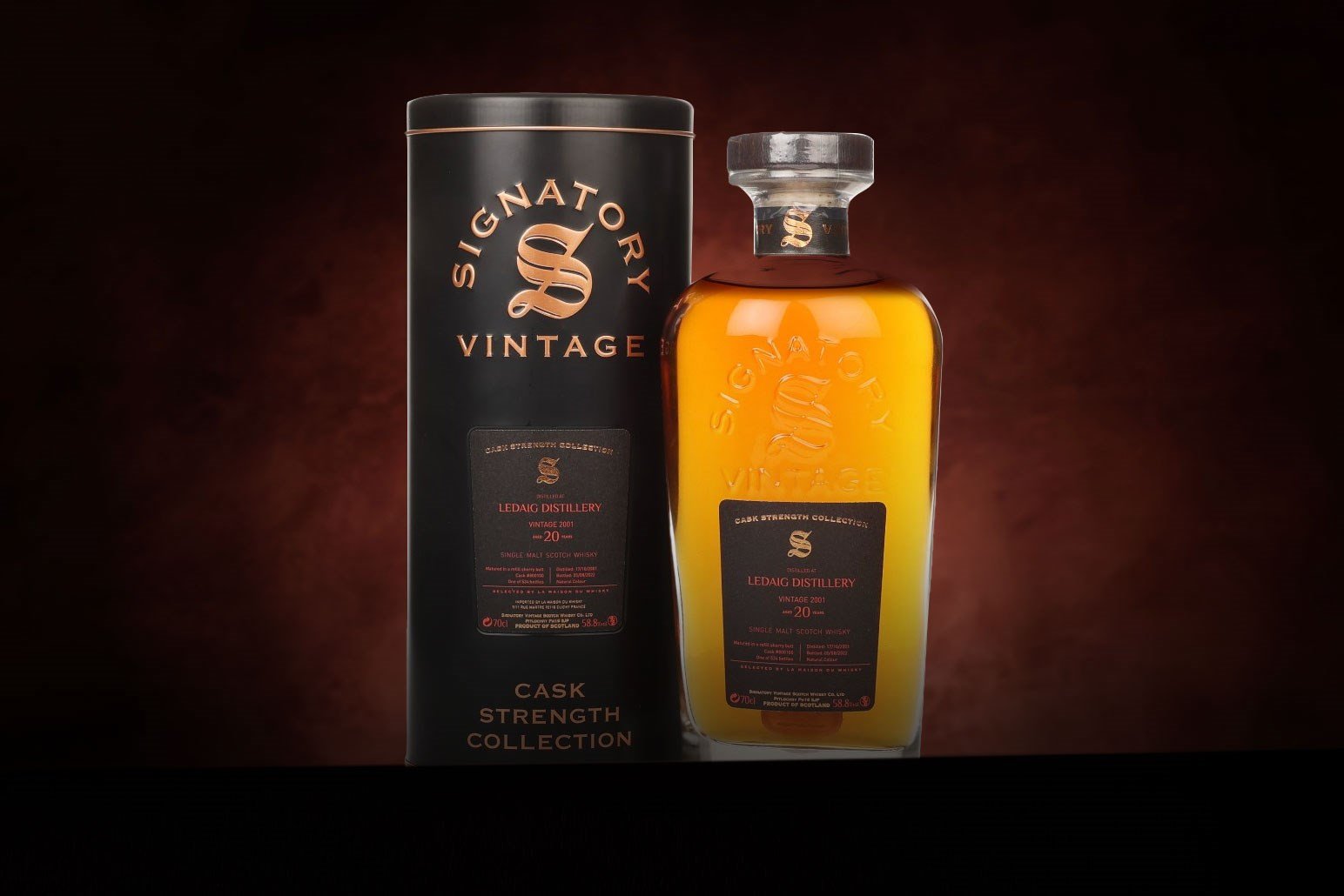 *COMPETITION* Ledaig 20 Year Old 2001 (cask 800100) - Cask Strength Collection (Signatory) Whisky Ticket 70cl