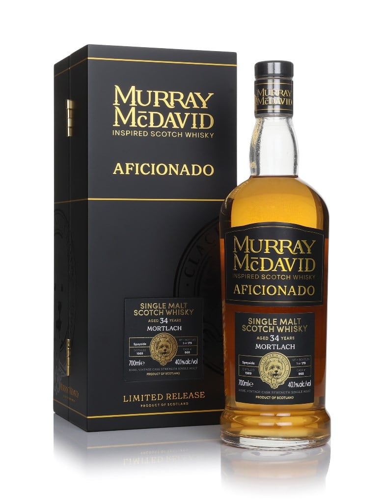 Mortlach 34 Year Old 1989 - Aficionado (Murray McDavid)