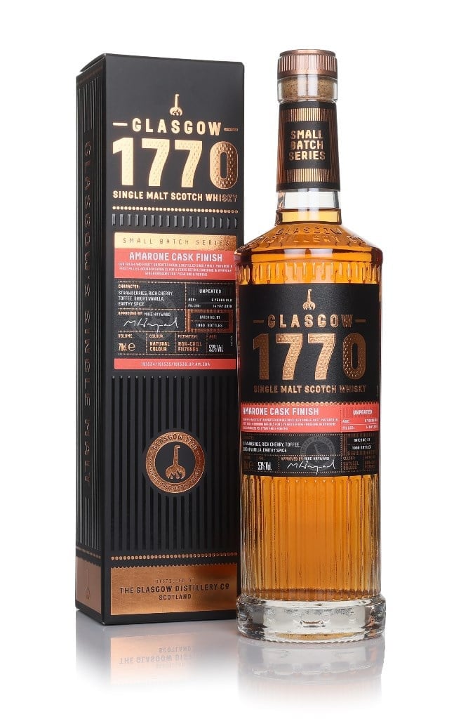 Glasgow 1770 Amarone Cask Finish - Unpeated 70cl