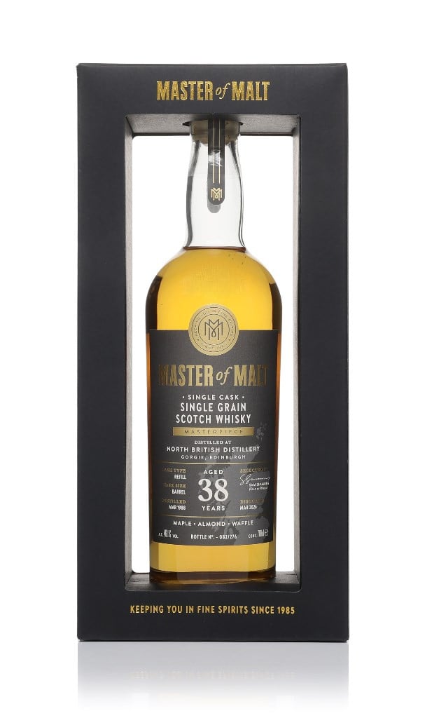 North British 38 Year Old 1988 Single Cask (Master of Malt) 70cl