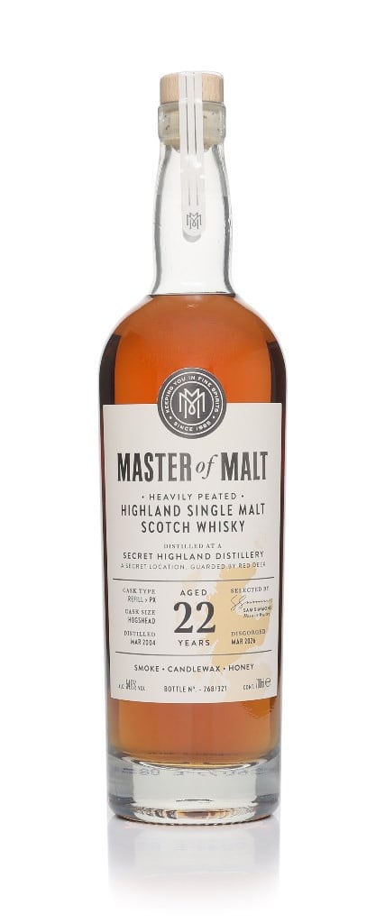 Heavily Peated 22 Year Old 2004 (Master of Malt) 70cl