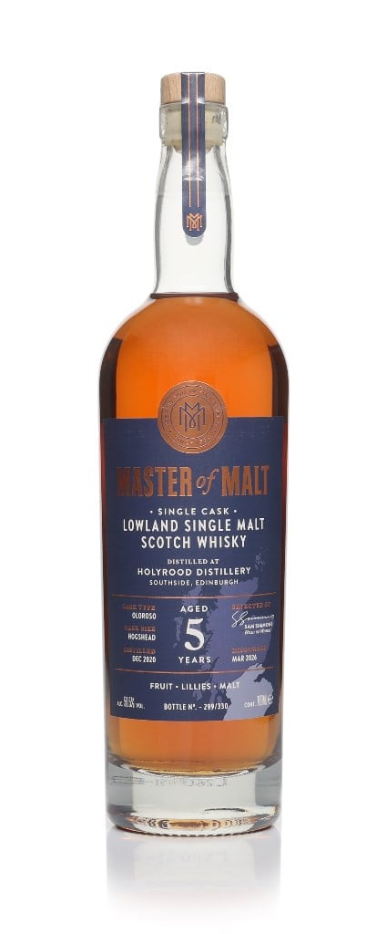 Holyrood 5 Year Old 2020 Single Cask (Master of Malt) 70cl