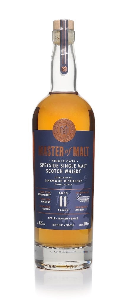 Linkwood 11 Year Old 2014 Single Cask (Master of Malt) 70cl