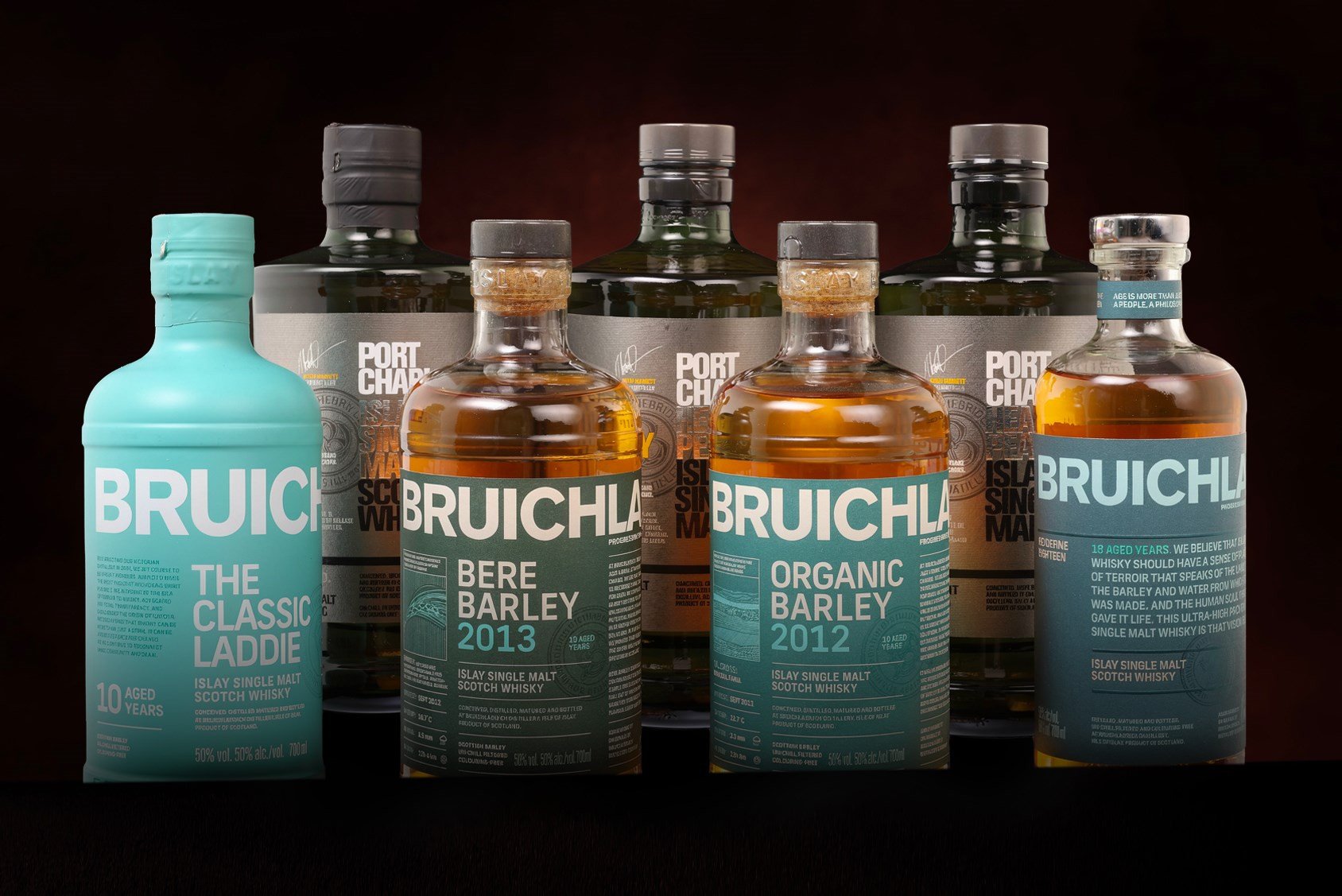 *COMPETITION* Bruichladdich Whisky Collection (7) Ticket 70cl