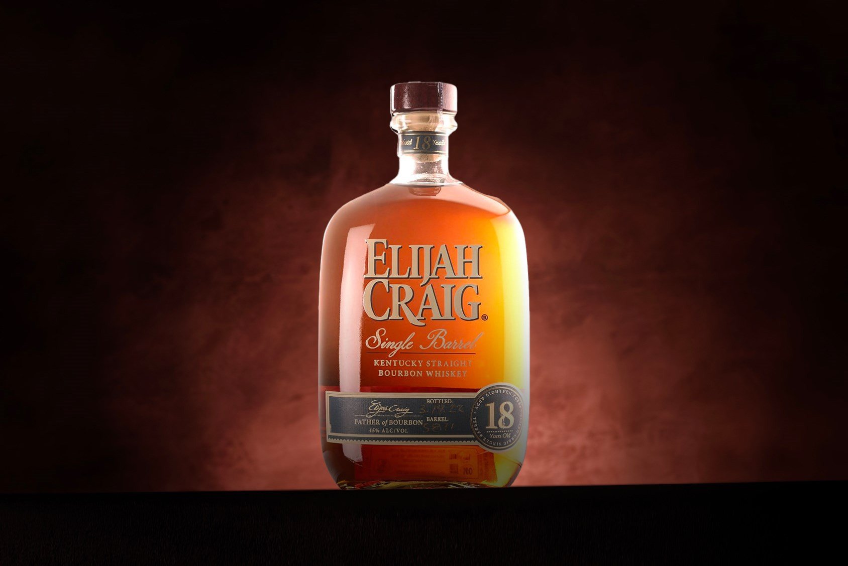 *COMPETITION* Elijah Craig Single Barrel 18 Year Old Whiskey Ticket 70cl