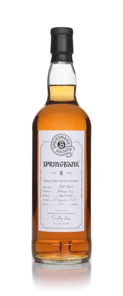 Springbank 8 Year Old 2017 - Springbank Society 70cl
