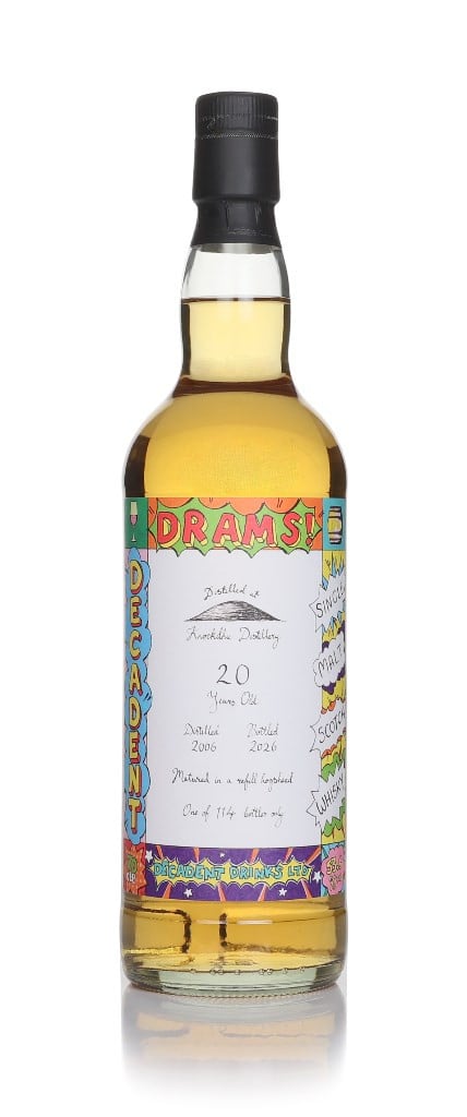 Knockdhu 20 Year Old 2006 - Decadent Drams (Decadent Drinks) 70cl