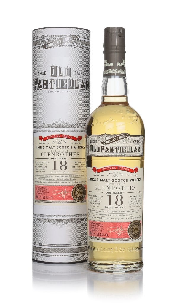 Glenrothes 18 Year Old 2007 - Old Particular (Douglas Laing) 70cl