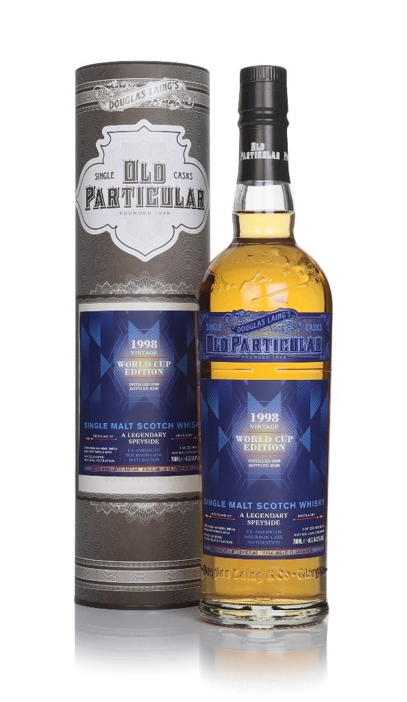 Legendary Speyside Vintage 1998 World Cup Edition - Old Particular (Douglas Laing) 70cl
