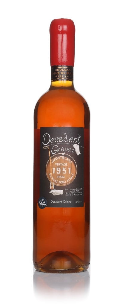 Amontillado 1951 - Decadent Grapes (Decadent Drinks) 70cl