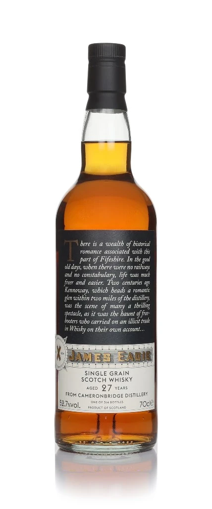 Cameronbridge 27 Year Old 1998 - Distilleries of Great Britain & Ireland (James Eadie) 70cl