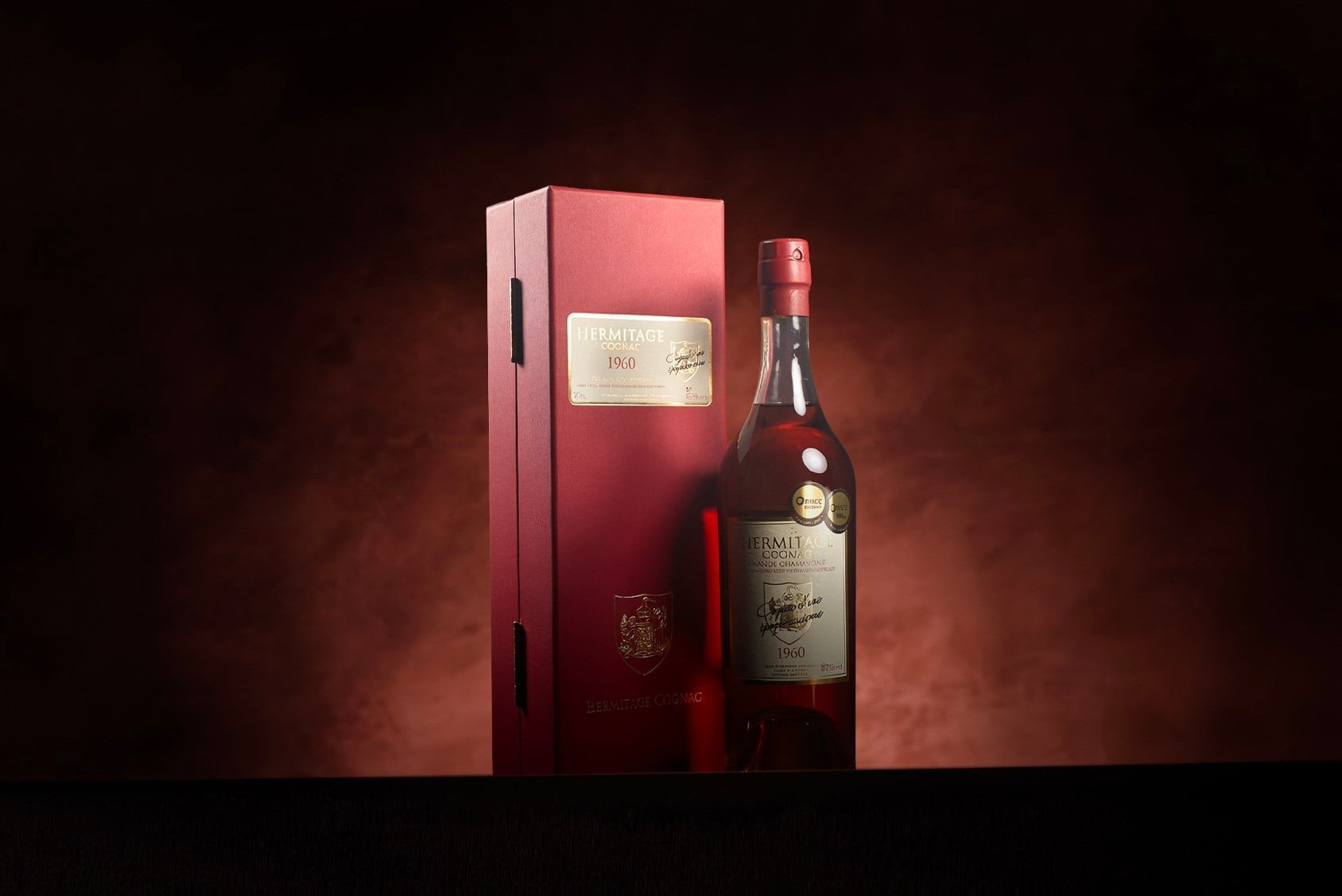 *COMPETITION* Hermitage 1960 Grande Champagne Cognac Ticket 70cl