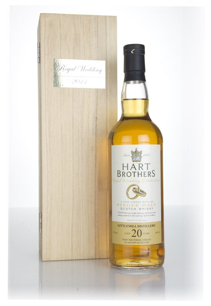 Littlemill 20 Year Old - Royal Wedding Celebration (Hart Brothers) 70cl