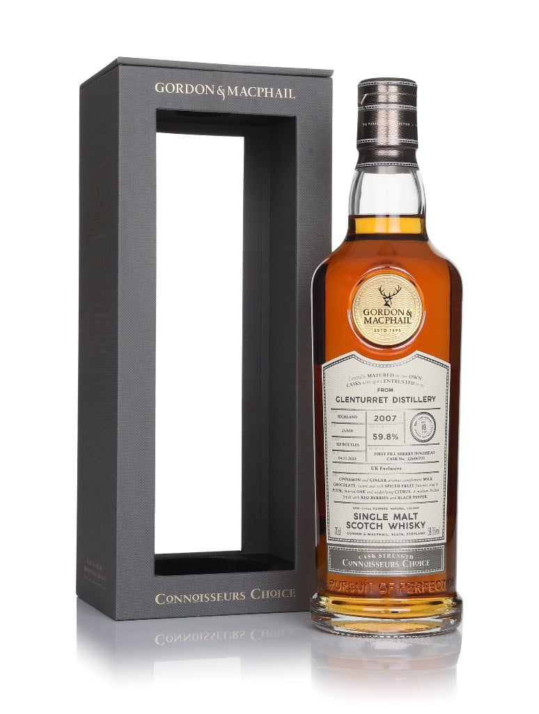 Glenturret 18 Year Old 2007 (cask 22606703) - Connoisseurs Choice (Gordon & MacPhail) 70cl