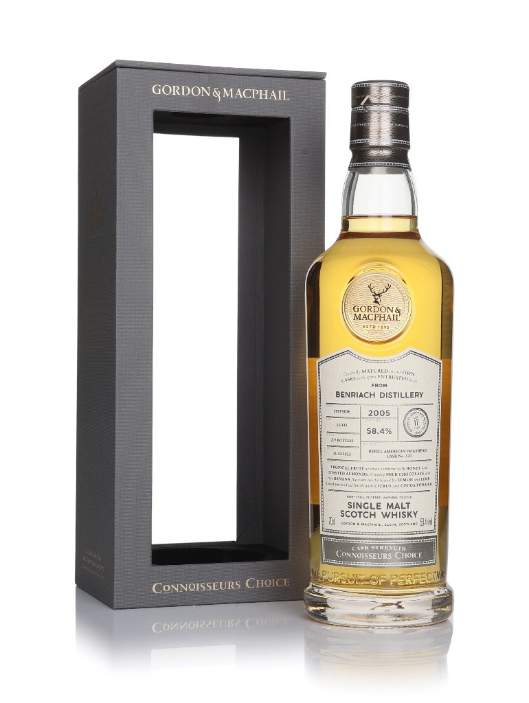 Benriach 17 Year Old 2005 (cask 121) - Connoisseurs Choice (Gordon & MacPhail) 70cl
