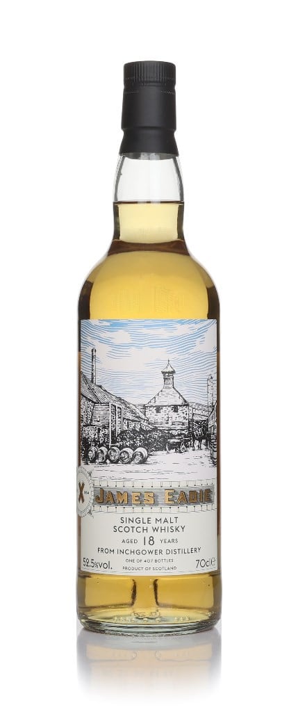 Inchgower 18 Year Old 2007 - Distilleries of Great Britain & Ireland (James Eadie) 70cl