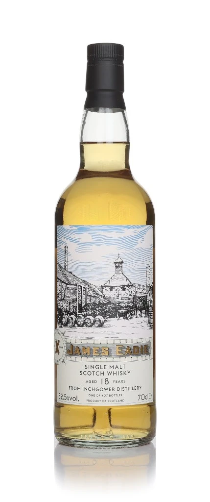 Inchgower 18 Year Old 2007 - Distilleries of Great Britain & Ireland (James Eadie) 70cl