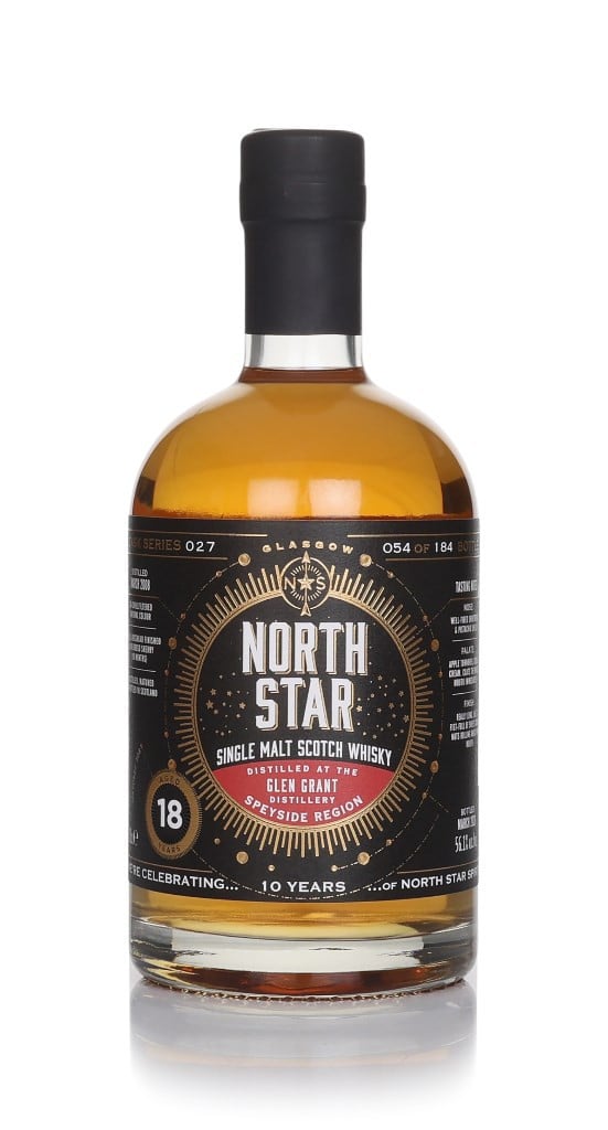 Glen Grant 18 Year Old 2008 - North Star Spirits 70cl