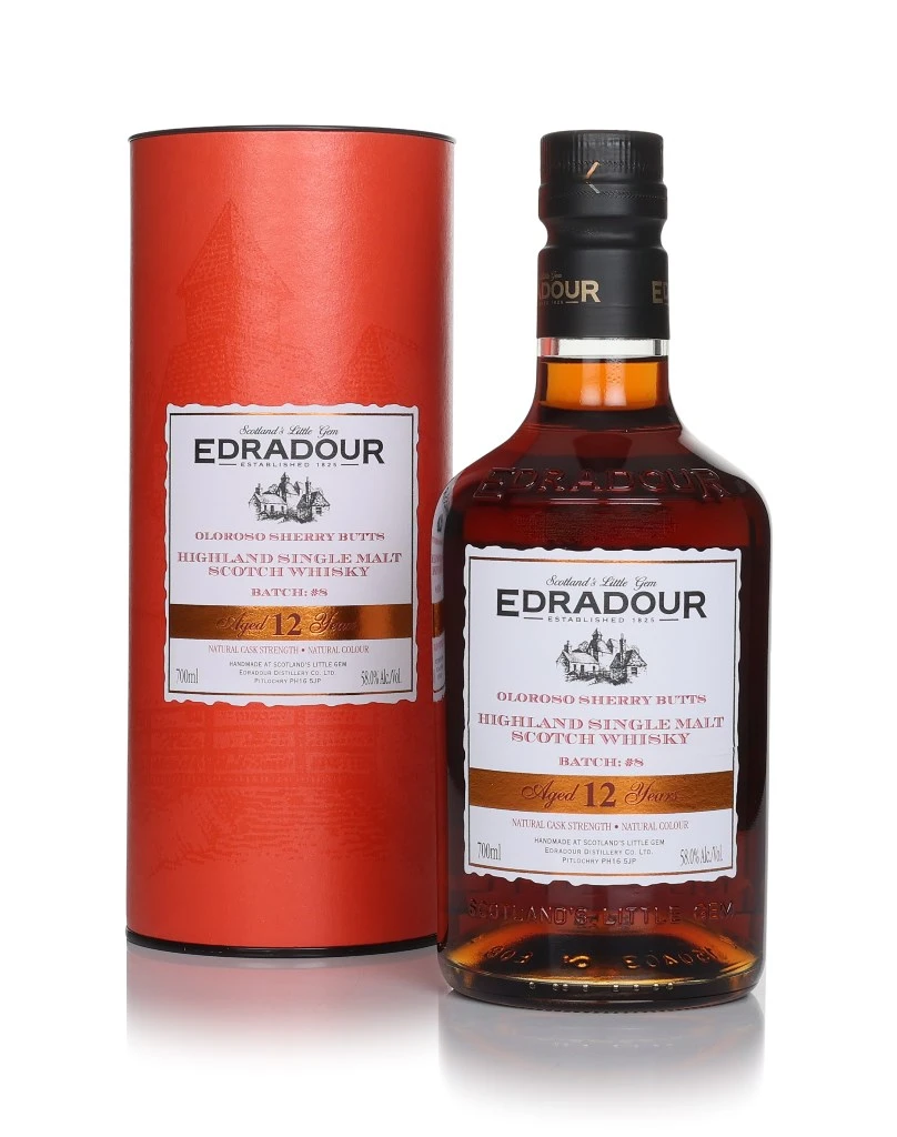Edradour 12 Year Old 2013 Sherry Cask Strength Batch #8