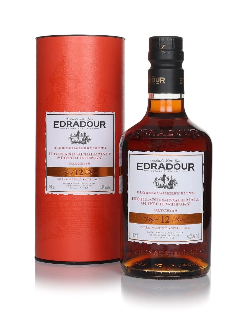 Edradour 12 Year Old 2013 Sherry Cask Strength Batch #8