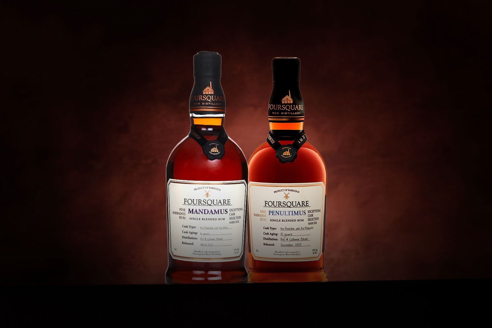 *COMPETITION* Foursquare Exceptional Cask Selection Rum Duo (2) Ticket 70cl