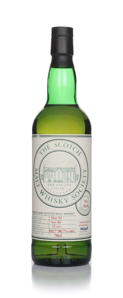 Caperdonich 12 Year Old 1994 (cask 38.16) - (The Scotch Malt Whisky Society) 70cl
