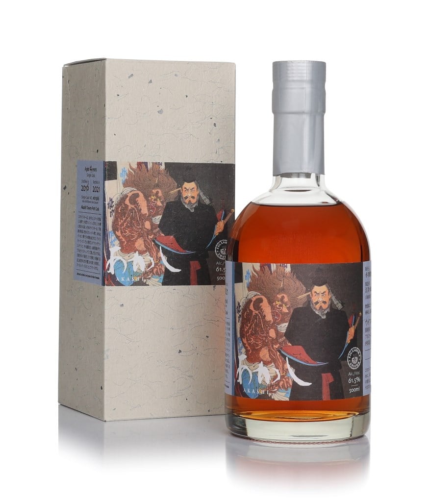 Akashi 4 Year Old 2016 (cask 61966) Tawny Port Cask - Ghost Series #15 50cl
