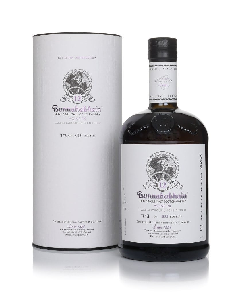 Bunnahabhain 12 Year Old Mòine PX - Fèis Ìle 2016 70cl