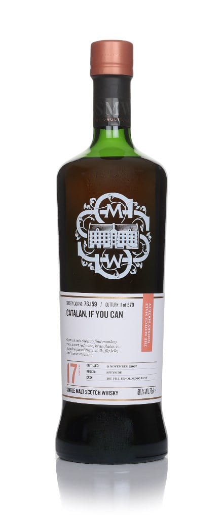 Mortlach 17 Year Old 2007 (cask 76.159) - (The Scotch Malt Whisky Society) 70cl