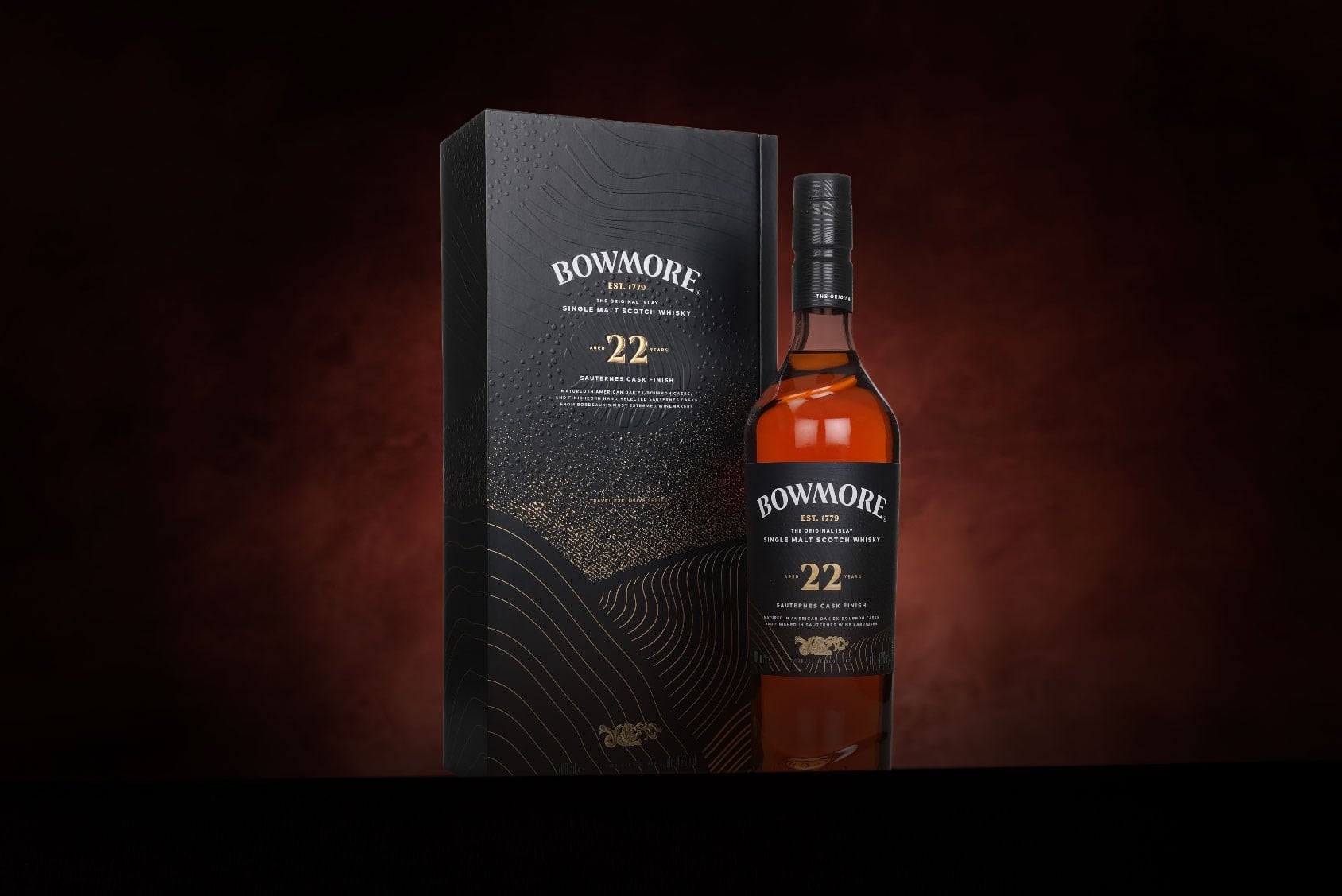 *COMPETITION* Bowmore 22 Year Old Sauternes Cask Finish Whisky Ticket 70cl