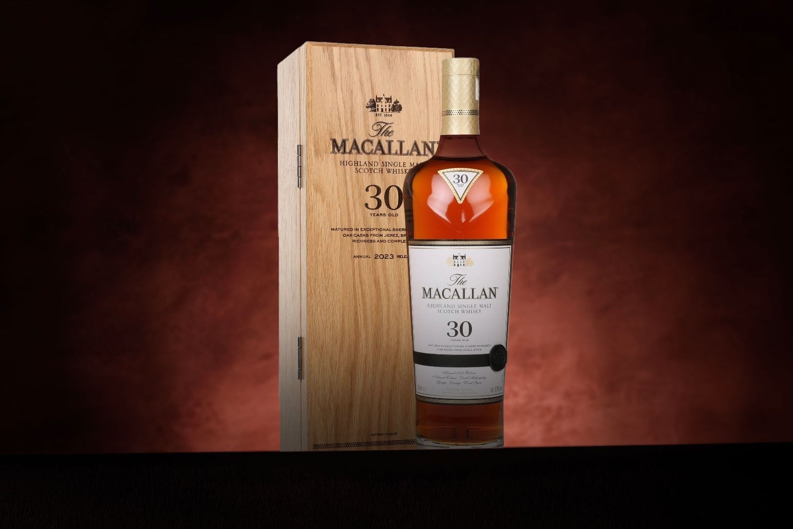 *COMPETITION* The Macallan 30 Year Old Sherry Oak (2023 Release) Whisky Ticket 70cl