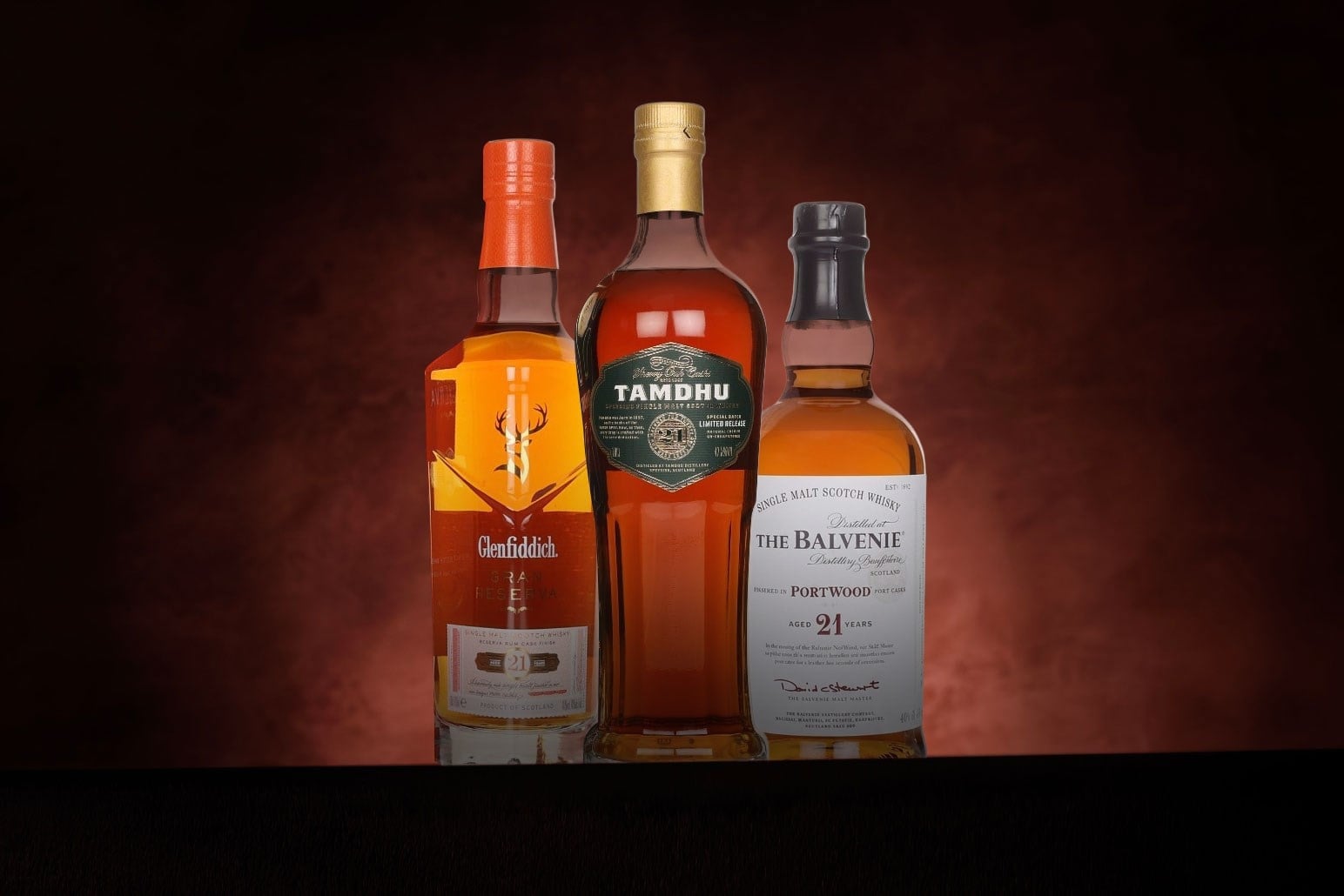 *COMPETITION* Speyside 21 Year Old Whisky Trio (3) Ticket 70cl