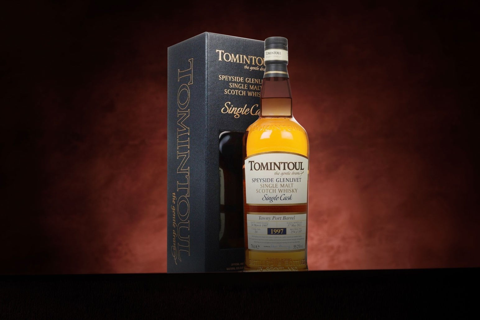 *COMPETITION* Tomintoul 24 Year Old 1997 (cask 20) - Tawny Port Barrel Whisky Ticket 70cl