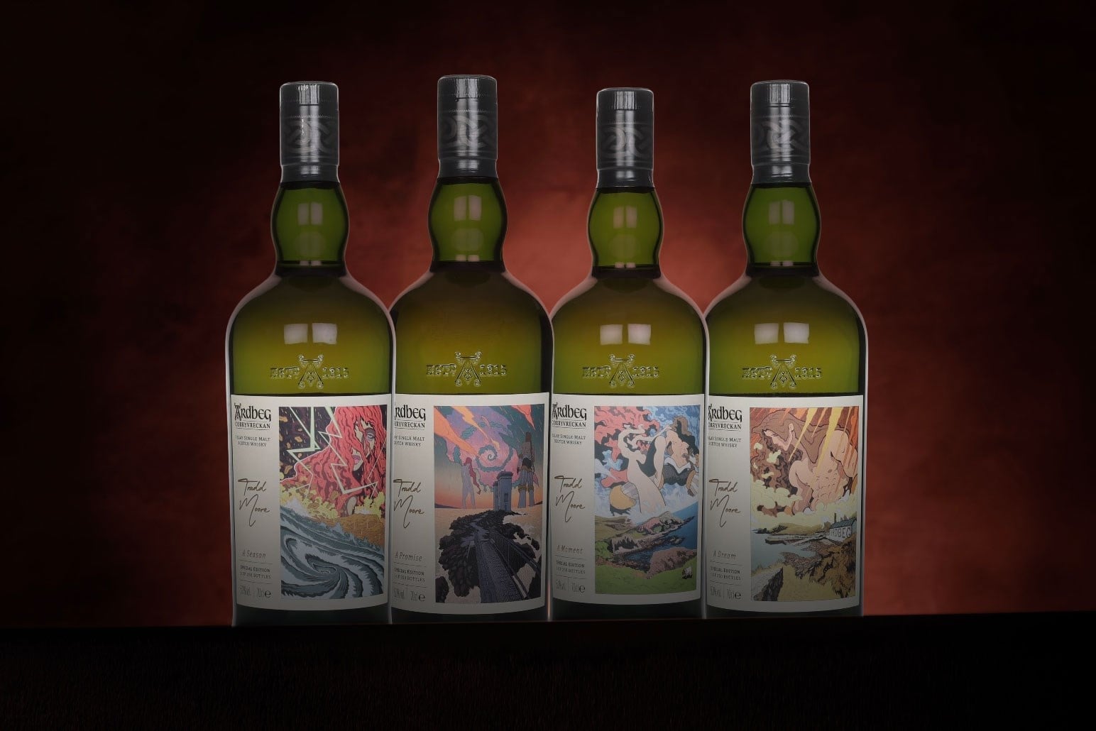 *COMPETITION* Ardbeg Corryvreckan Tradd Moore Whisky Collection (4) Ticket