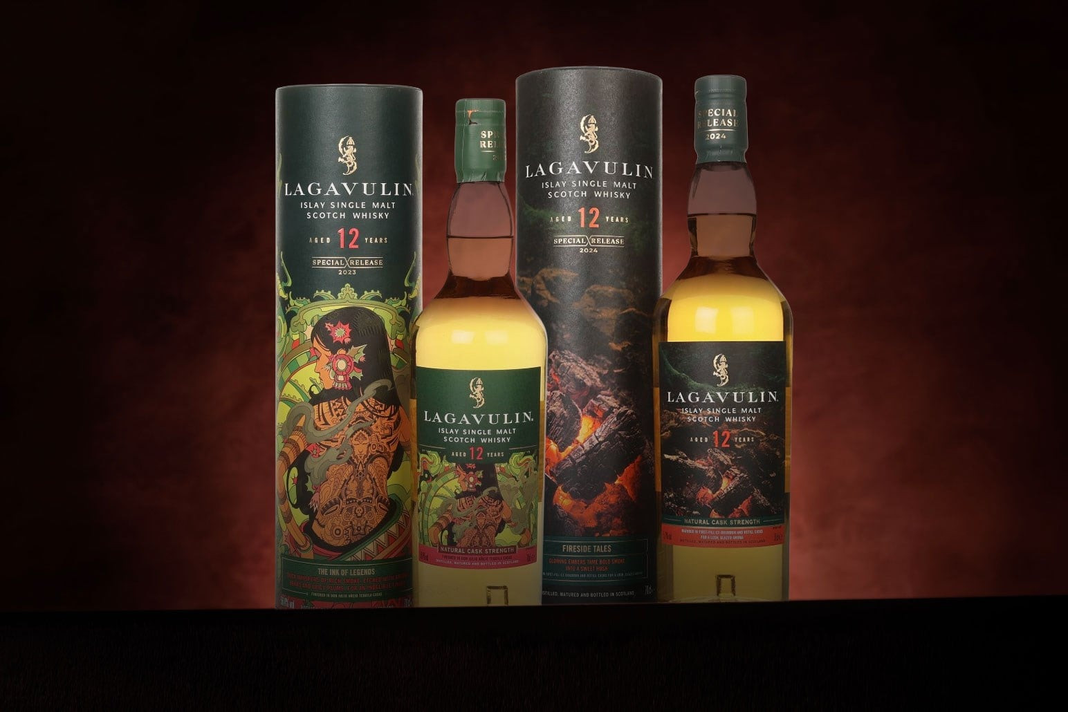COMPETITION* Lagavulin 12 Year Old Duo (2) Whisky Ticket 70cl
