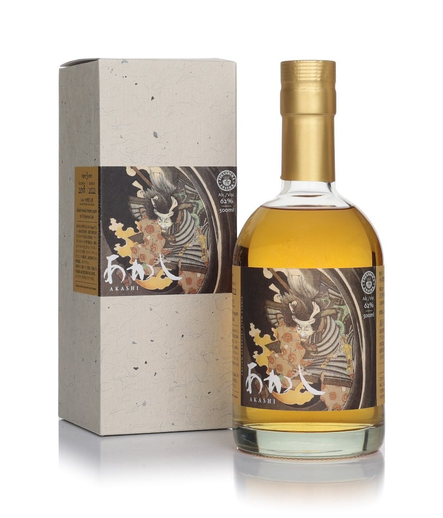 Akashi 3 Year Old 2018 (cask 101857 + 58) Heavily Peated - Ghost Series #18 50cl