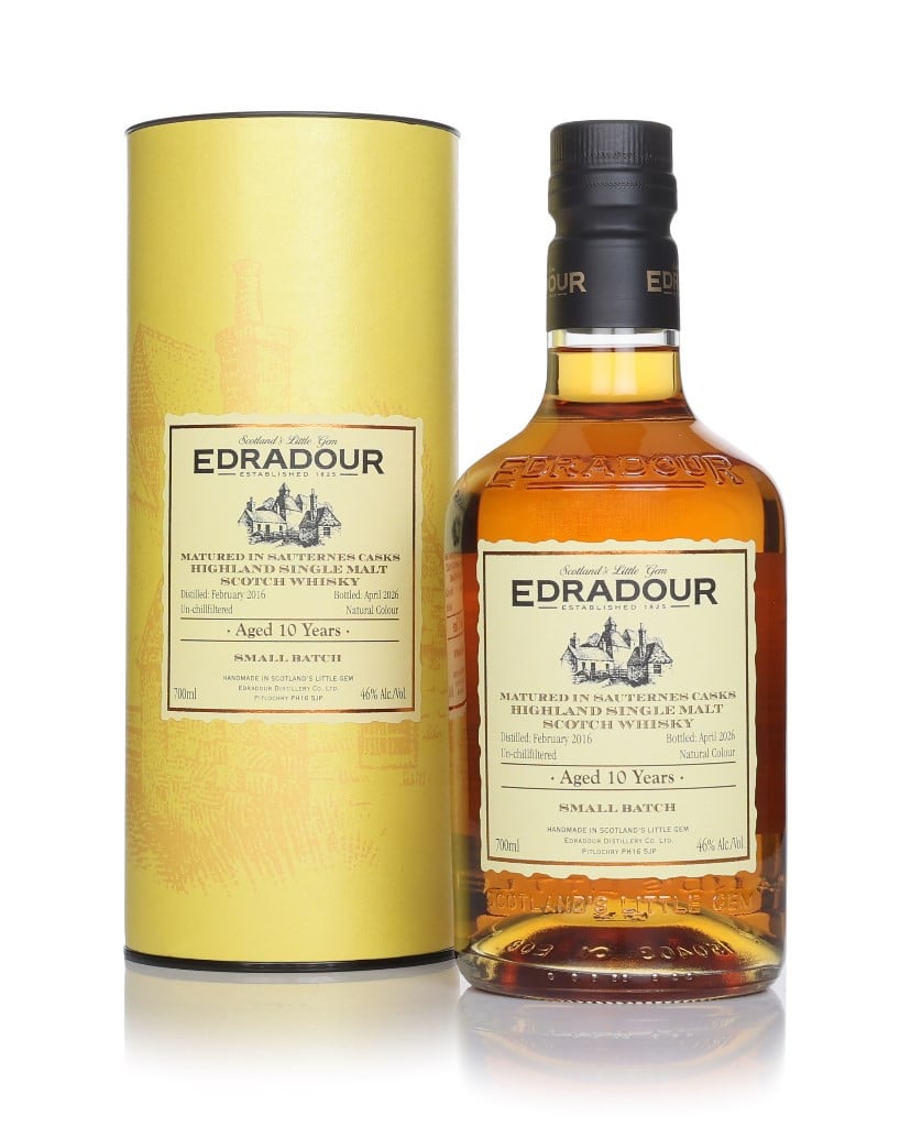 Edradour 10 Year Old 2016 - Sauternes Cask Matured 70cl
