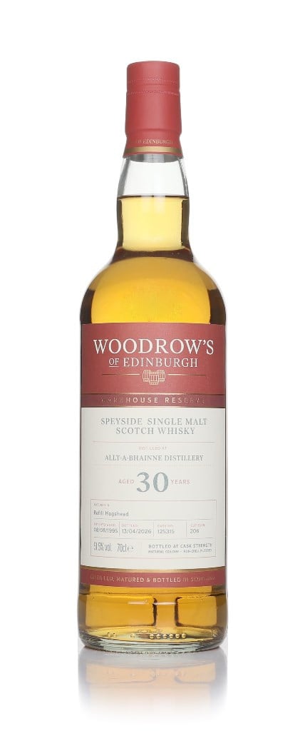 Allt A Bhainne 30 Year Old 1995 - Woodrow's of Edinburgh 70cl
