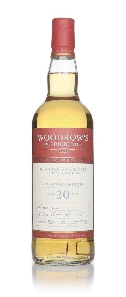 Glendronach 20 Year Old 2006 - Woodrow's of Edinburgh 70cl