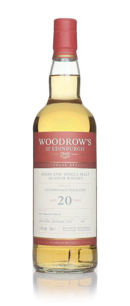 Glendronach 20 Year Old 2006 - Woodrow's of Edinburgh 70cl