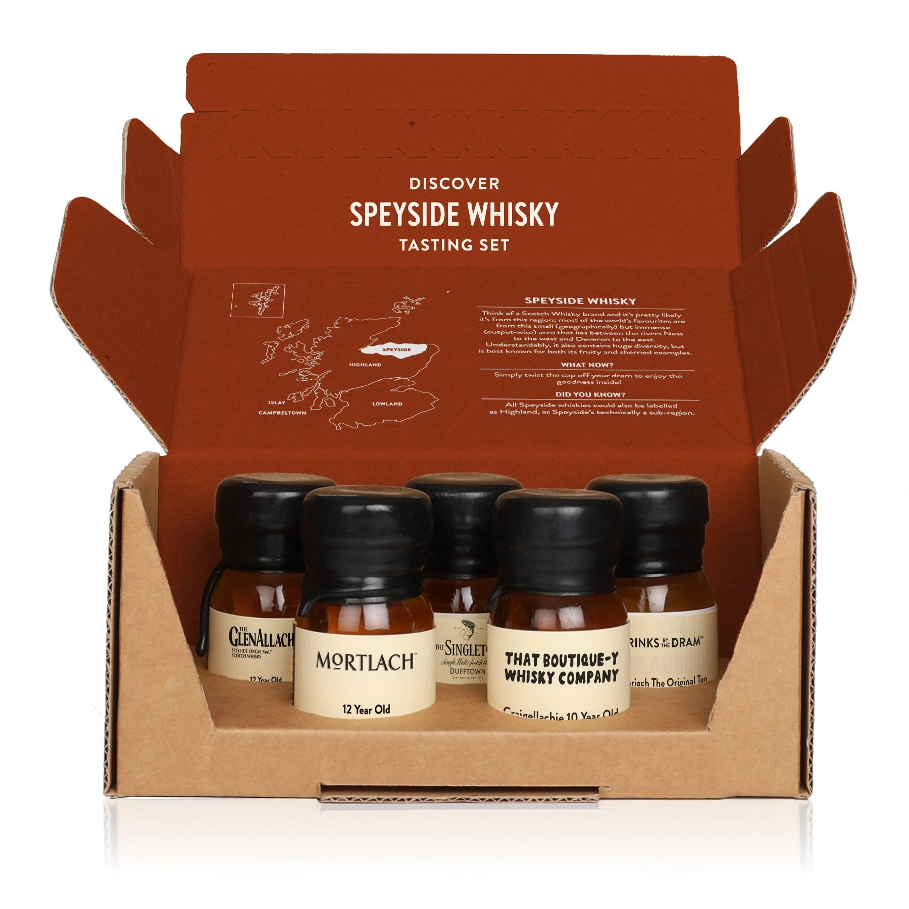 The Speyside Whisky Discovery Set 5 x 30ml Batch 2
