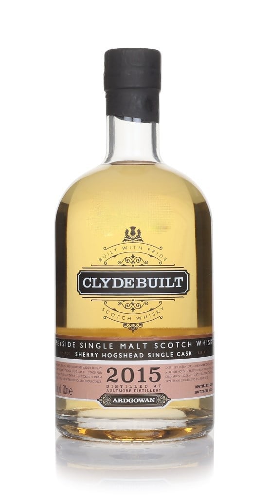 Clydebuilt Aultmore 10 Year Old 2015 (Cask #303634) Bourbon Hogshead (Ardgowan) 70cl