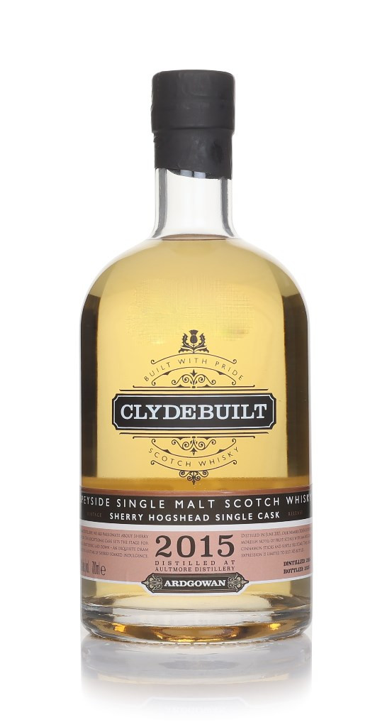 Clydebuilt Aultmore 10 Year Old 2015 (Cask #303634) Bourbon Hogshead (Ardgowan)