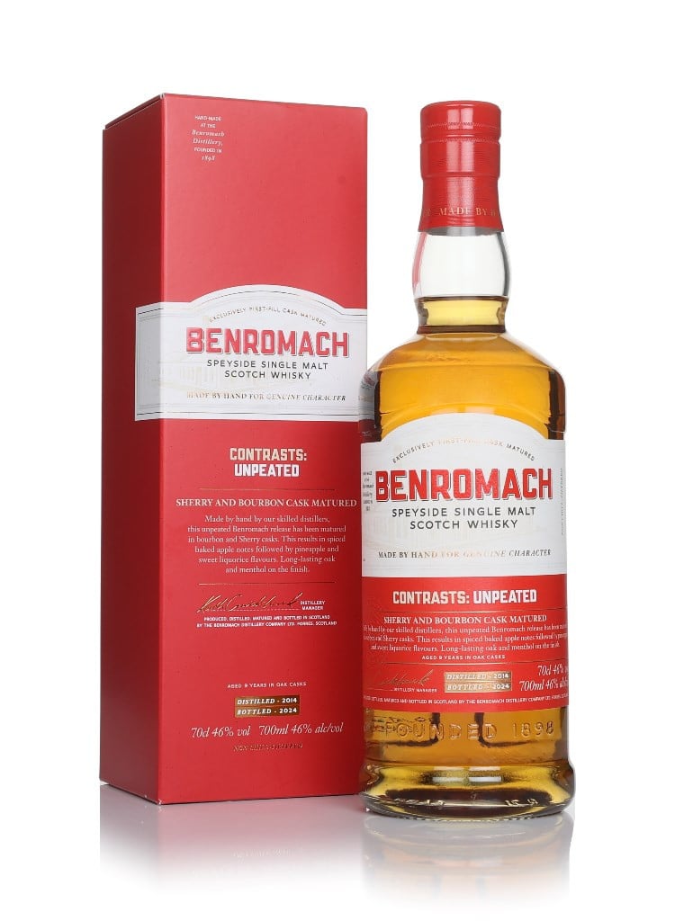 Benromach Contrasts: Unpeated 2014 (bottled 2024) 70cl