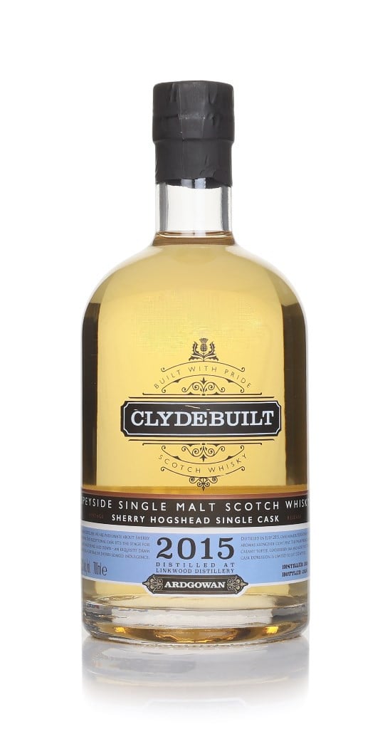 Clydebuilt Linkwood 10 Year Old 2015 (Cask #312013) Bourbon Hogshead (Ardgowan) 70cl