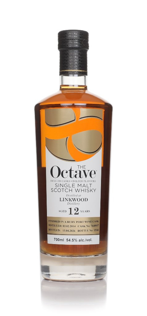 Linkwood 12 Year Old 2014 (cask 7648937) Ruby Port Cask - The Octave (Duncan Taylor)