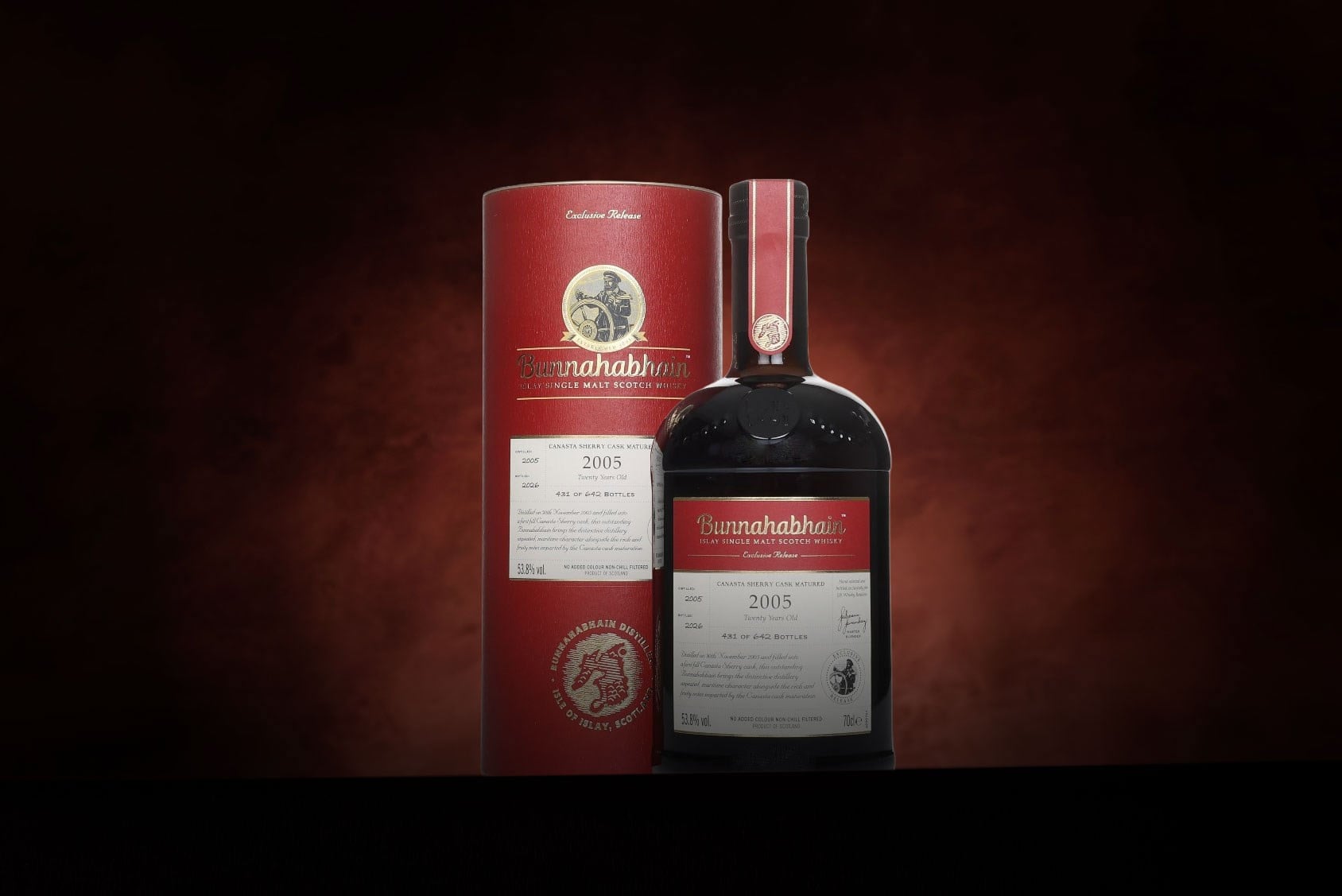 *COMPETITION* Bunnahabhain 20 Year Old Canasta Sherry Cask Matured Whisky Ticket 70cl
