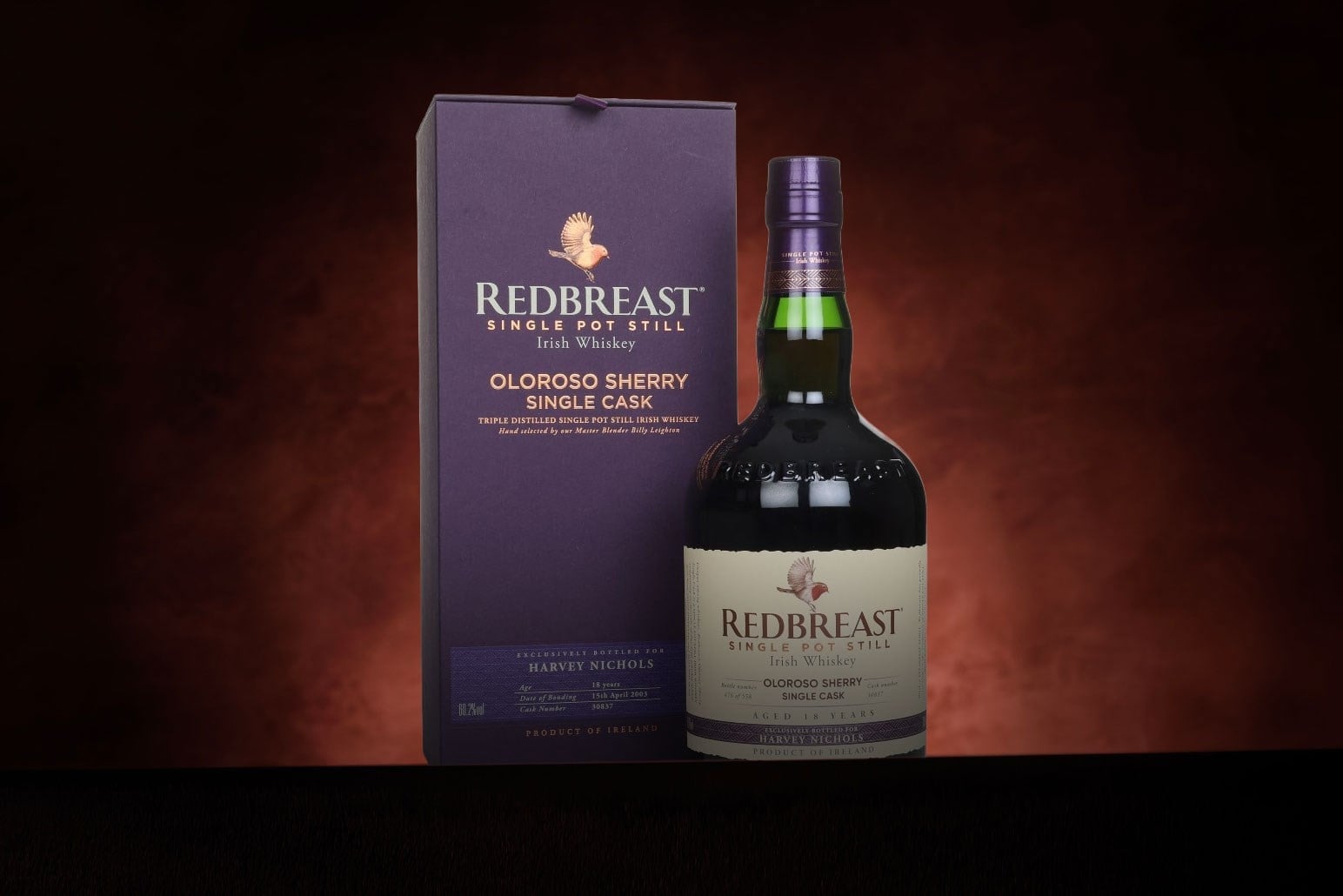 *COMPETITION* Redbreast 18 Year Old 2003 (cask 30837) - Oloroso Cask Whiskey Ticket